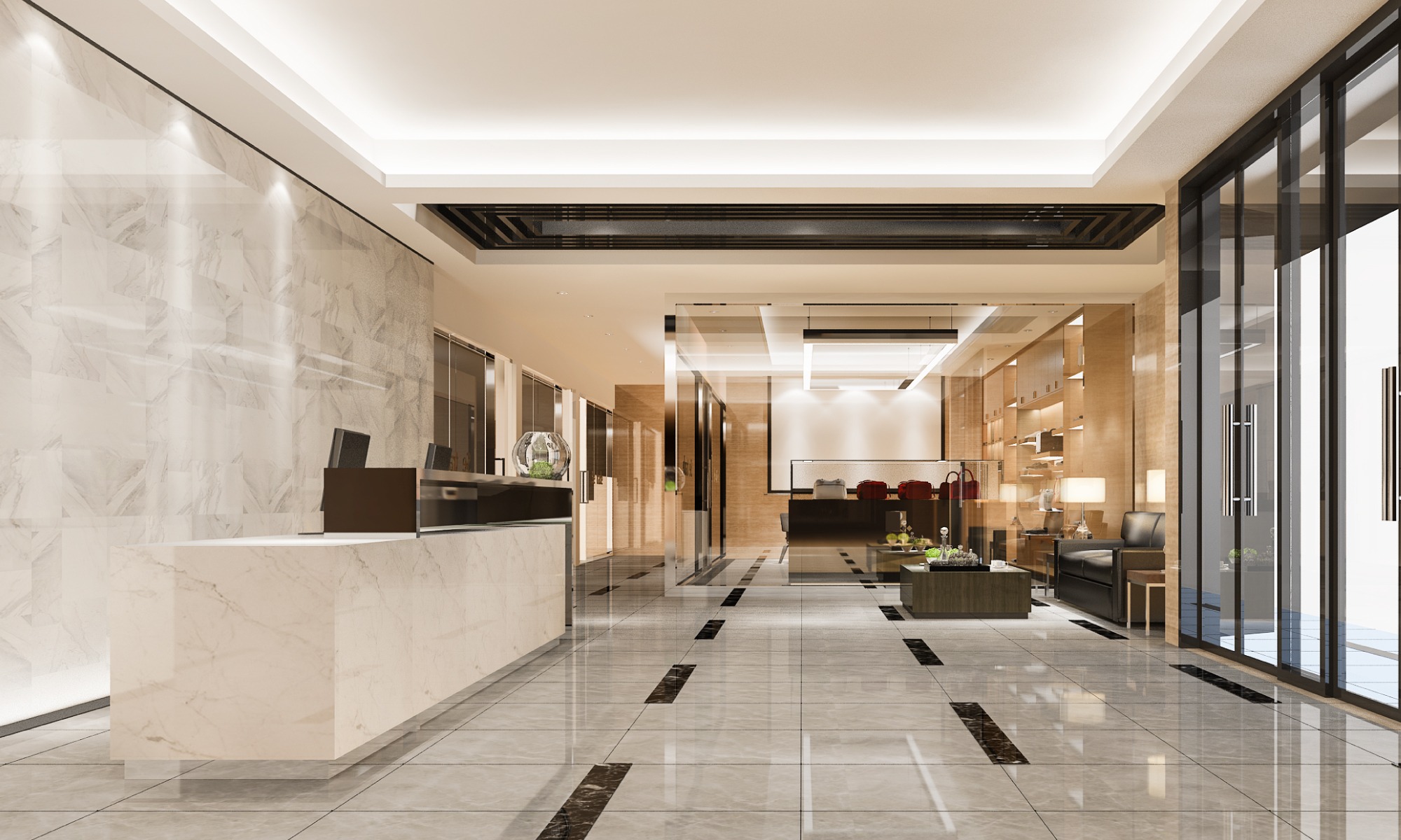 Luxury Hotel Lobby Renovation